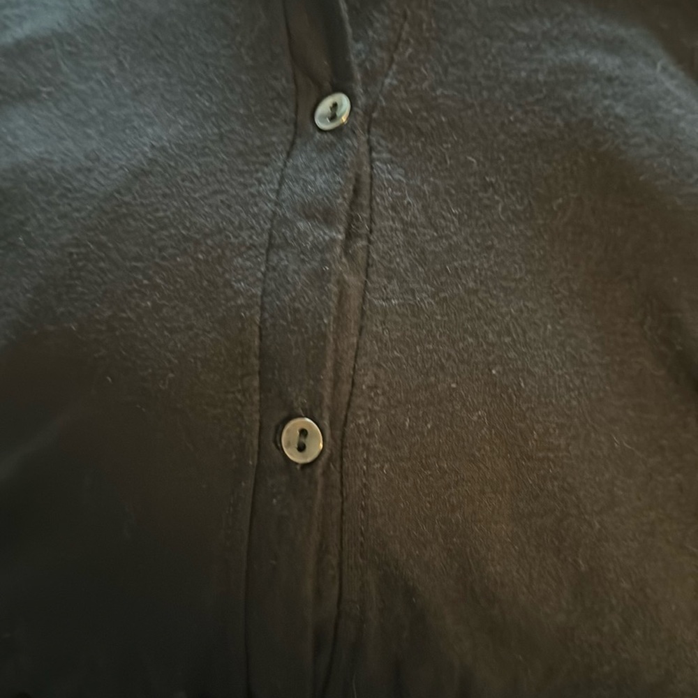Grey State Black buttoned Down ruffle‎ detail sleeveless waist ties midi dress 2 - Picture 6 of 6